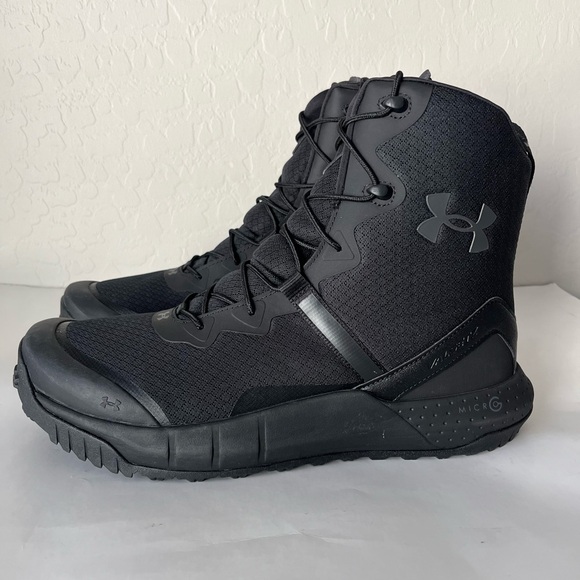 NEW Under Armour Micro G Valsetz Zip military and tactical boots black 14 - Picture 5 of 14